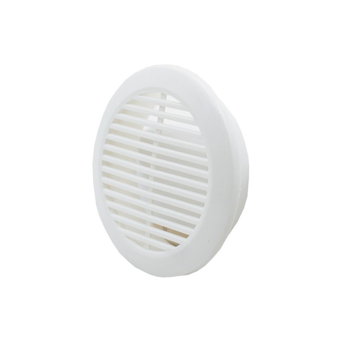 X-PERT  Решетка вентиляционная круглая d150мм  Белая внутренний d110мм XP-1515D