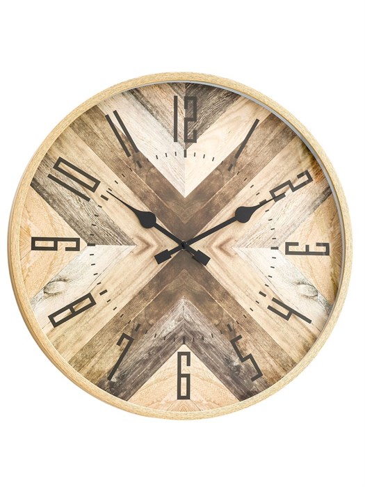 Часы настенные интерьерные «Крест», плавный ход, циферблат d-50 см 10766259