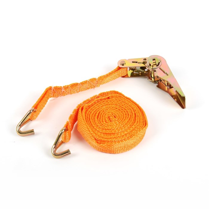 Стяжка груза с механизмом 110 мм, ширина ленты 25 мм, нагрузка 400/800 кг, длина 5 м 2017311