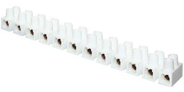 КЭВ колодка клеммная винтовая полистирол белая 60А 87157 plc-KK-25-60-ps-y