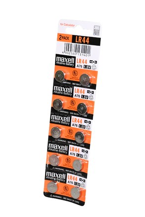 MAXELL Элемент питания Alkaline Battery LR44 AG13 A76 BL10 14083