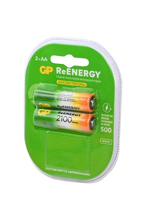 GP Аккумулятор 210AAHCRGY-2CRCB2 ReENERGY HR6 BL2 19840