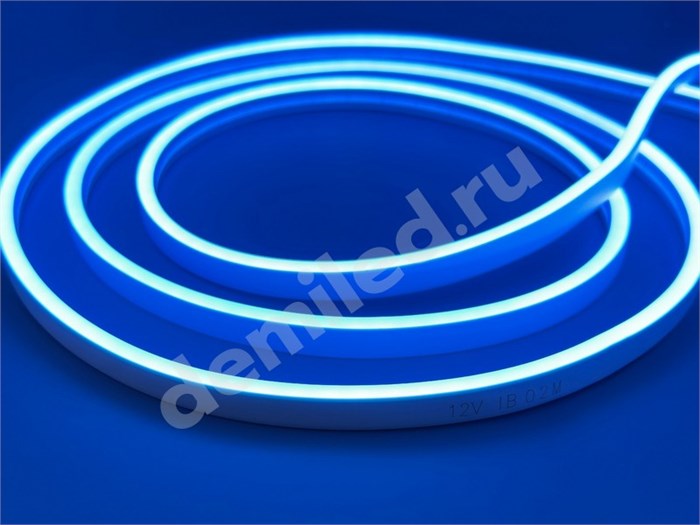 Feron Лента светодиодная (односторонний неон), LS720, 120SMD(2835)/м 12 Вт/м 220V IP67, Синий 32713