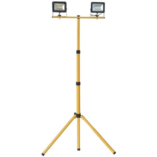 FOTON Прожектор на стойке FL-LED Light-PAD STAND 2x50W Grey IP65 4200K 10000lm AC220-240В 28919-1