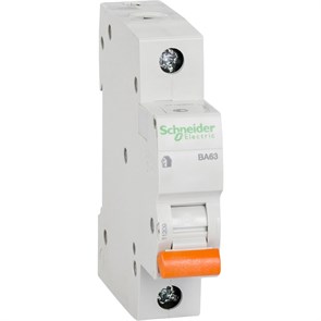 Schneider Electric Выключатель автоматический модульный 1п C 63А 4.5кА BA63 Домовой 11209