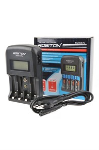 ROBITON Зарядное устройство Smart4 9V Pro(1-4AA и AAA, 2крона 9V) 16972