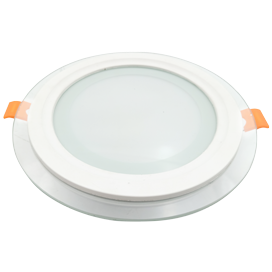 ECOLA downlight встраив. круг 12W 4200K со стеклом и подсветкой с драйвером 220V 160x35 [DGRV12ELC] DGRV12ELC