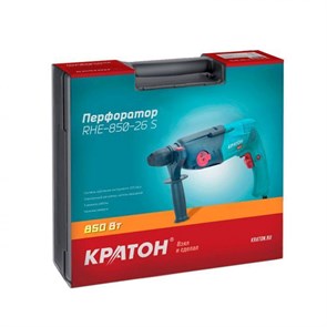 КРАТОН Перфоратор RHE-850-26S 3 07 01 023