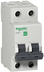 Schneider Electric Выключатель автоматический модульный 2п C 20А 4.5кА EASY 9 EZ9F34220