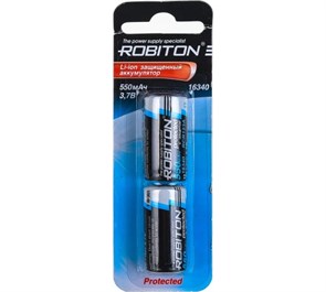 ROBITON Аккумулятор  123A 16340 550mAh 3.0V с защитной платой zCOvKqSxjfRKoULIAHwe02