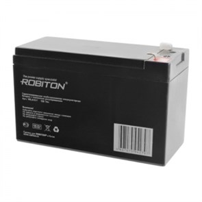 Аккумулятор 12V 9Ah robiton VRLA12-9 10449