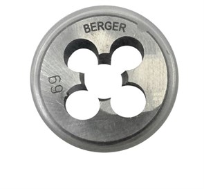 BERGER Плашка метрическая 10х1,25мм. BG1007 BG1007 2801621