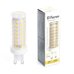 Feron Лампа светодиодная LB-437 G9 15W 230V  2700K 38212