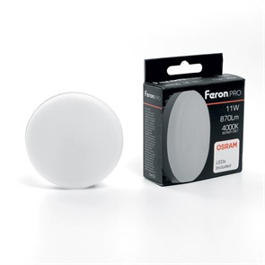 Feron.PRO Лампа светодиодная LB-1511 GX53 11W 4000K OSRAM LED 38206