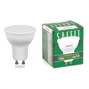 SAFFIT  Лампа светодиодная, 15W 230V GU10 6400K SBMR1615 55223