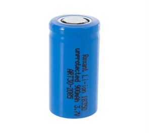 REXANT Аккумулятор Li-ion 18350 unprotected 900 mAH 3.7 В 30-2085