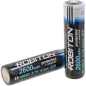 ROBITON Аккумуляторная батарея 18650  2600mAh с защитой i8DUQmxuio3dfZ882RRUI1