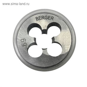 BERGER Плашка метрическая 8х1,25мм, BG1006 2801632