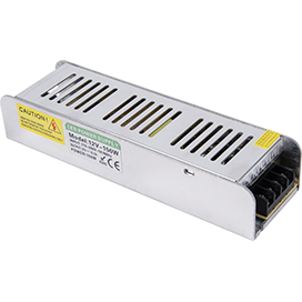 Ecola Блок питания для светодиодной ленты плоский и узкий LED strip Power Supply 150W 220V-12V IP20 B2N150ESB