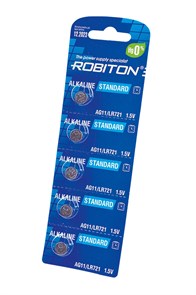 ROBITON Элемент питания STANDARD (0% Hg) AG11 LR721 361 LR58 BL5 16946