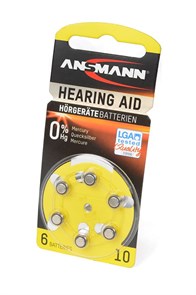 ANSMANN Элемент питания Zinc-Air 5013223 10 UK BL6 13229