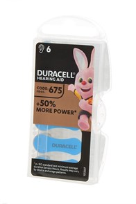 DURACELL Элемент питания HEARING AID 675 16383