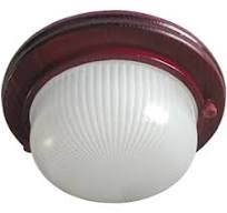 Ecola GX53 LED НБО-03-60-031 светильник Круг накладной IP65 дерево Вишня 1*GX53 матовый 220х84 TP53R3ECA TP53R3ECA