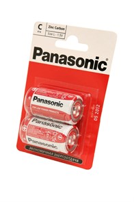 Panasonic Элемент питания Zinc Carbon R14RZ/2BP R14 BL2 032809