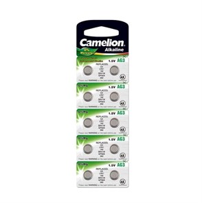 Camelion Элемент питания G 3 Mercury Free AG3-BP0%Hg 392A/LR41/192 BL-10 12811