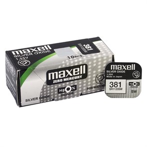 MAXELL Элемент питания SR1120SW 381 17099