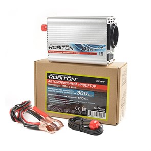 ROBITON Инвертор 12V-220V CN300W 300W 741431