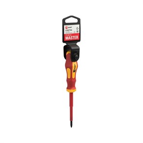 EKF Basic Отвертка Master PZ1x80 мм 1000В pz-1-80-mas-in