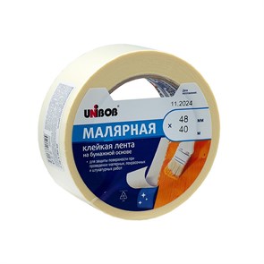 UNIbob Малярная креп лента ширина-48мм длина-40м SP-05279