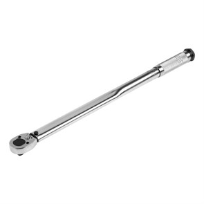 ТУНДРА Ключ динамометрический, 45 сталь, под квадрат 1/2", 75 - 350 Н*м, 620 мм 9903571