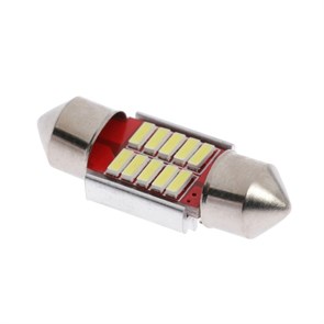 TORSO Автолампа светодиодная C5W, 12 В, 12 SMD, 31 мм, белый свет 4449976