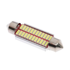 Cartage Светодиодная лампа для автомобиля, 5W, 12 В, 22 SMD, 41 мм, свет белый 4449978