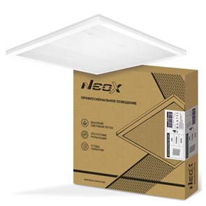 NEOX Панель светодиодная универсальная ДВО-02 3665-ПРИЗМА 36Вт 6500К 595х595мм 4690612038179