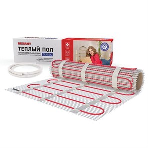 REXANT Теплый пол, нагревательный мат Classic RNX-4-600 4м², 0,5х8м, 600Вт двухжильный, с экраном 51-0508-2