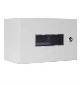 КРЗМИ Корпус металлический осветительный без шины ЩРН-9 м IP31 с окном с замком 180х310х120 KRZMI90