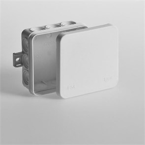 Тусо Коробка разв. для о/п 85х85х35мм (белая) 67093Б