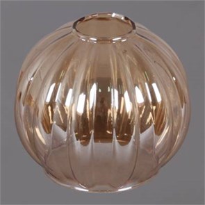 GLASS плафон круглый золотистый 054