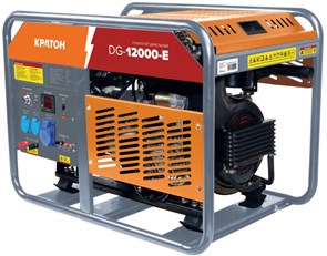КРАТОН Генератор дизельный DG-12000-E 3 08 02 014