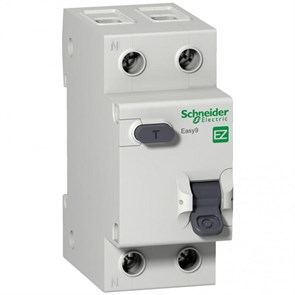 Schneider Electric Выключатель автоматический дифференциального тока 2п (1P+N) C 40А 30мА тип AC 4.5кА EASY9 2мод. EZ9D34640 C9D34640