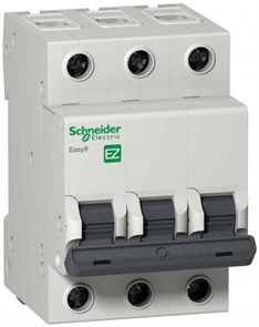 Schneider/Systeme Electric Выключатель автоматический модульный 3п B 16А 4.5кА EASY9 EZ9F14316 C9F14316