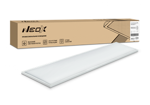 NEOX Панель светодиодная универсальная ДВО-01 3665-ПРИЗМА 36Вт 6500K IP40 1195x180х19мм 4690612042329