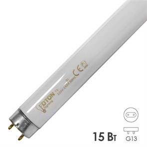 FL LT8 15W BL  L=437мм  BL UV-A 355-385nm Ультрафиолет (в ловушки для насекомых) 29071