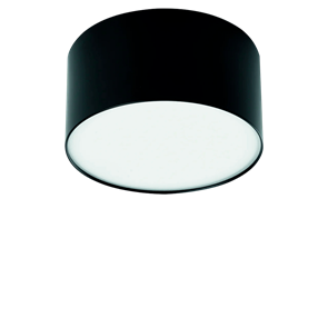EKS LED панель HANDY круг, 15 Вт, 4200 K, черная, 700 Лм, D90х50 мм 02902