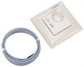 REXANT Электронный термостат rx-308b (бежевый) (совместим с Legrand серии Valena) 51-0563