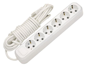 MAKEL Удлинитель 6х2 м с/з 16А IP20 MGP182 MGP 182