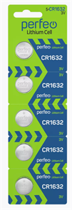 Батарейки CR1632 Lithium Cell 1 шт, 3V PF CR1632/5BL